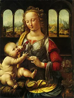 1478: Leonardo da Vincis The Madonna of the Carnation