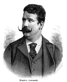 Leoncavallo: Leoncavallo, Ruggiero, 8.3.1858 - 9.8.1919, Italian