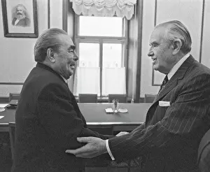 Harriman: Leonid Brezhnev and Averell Harriman, 1978
