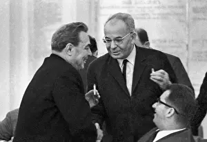 Brezhnev: Leonid Brezhnev and Gustav Gusak, 1969