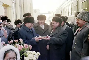 Tula: Leonid Brezhnev in Tula