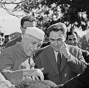 Delhi: Leonid Brezhnev visits India