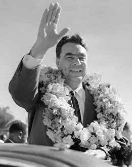 Sudan: Leonid Brezhnev visits Sudan