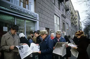 Newspapers: Leonid Brezhnev's death, 1982