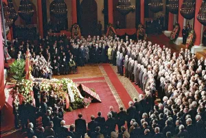 Brezhnevs: Leonid Brezhnev's funeral, 1982