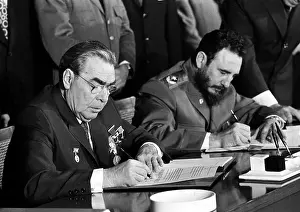 Declaration: Leonid Brezhnev's visit to Cuba, 1974