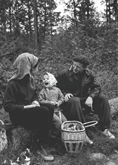 Mushrooms: Leonov family, 1965