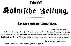 Aspirant: Leopold, Prince of Hohenzollern