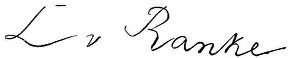 Ranke: Leopold von Ranke
