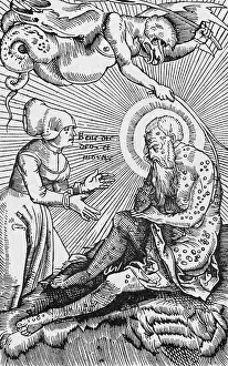 Scourged: Leper with leprosy