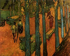 Alyscamps: Les Alyscamps, by Van Gogh