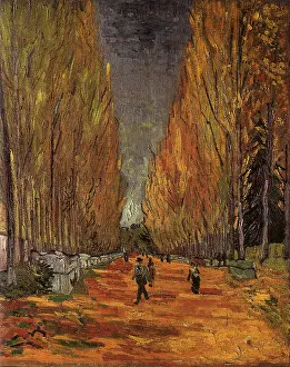 Gogh: Les Alyscamps, by Van Gogh