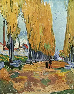 Gogh: Les Alyscamps, by Van Gogh