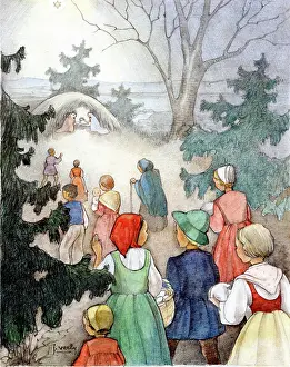 Nativity: Les Bergers (Shepherds)