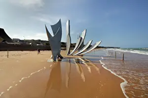 Braves: Les Braves War Memorial, Omaha beach, Saint-Laurent-sur-Mer