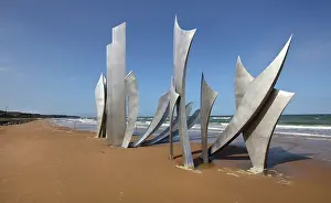Braves: Les Braves War Memorial, Omaha beach, Saint-Laurent-sur-Mer
