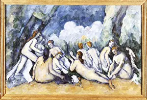 Baigneuses: Les Grandes Baigneuses, by Paul Cezanne