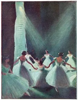 Russes: LES SYLPHIDES SCENE