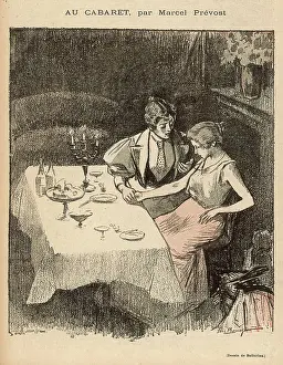 Candelabra: LESBIANS IN RESTAURANT