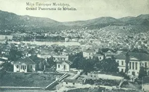 Lesbos: Lesbos, Greece - Metelin - Panorama