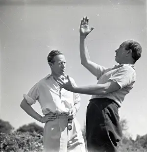A Flying History - Peter Keating Aviation Collection: Leslie Howard and Georges Perinal, The First of The Few
