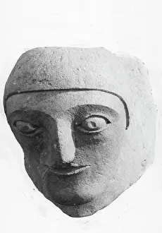 Nunn: Lesnes Abbey - Corbel (Front)