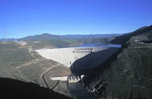 Katze: Lesotho, 1999: Katze Dam. Highlands water project