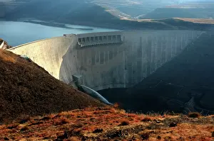 Katze: Lesotho, Katze, 2004 Katze Dam wall