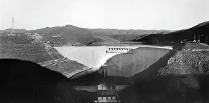 Katze: Lesotho, Katze Dam, 2000: The dam is part of the Highlands