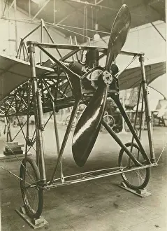 Lesseps: Lesseps monoplane fitted with an Anzani engine