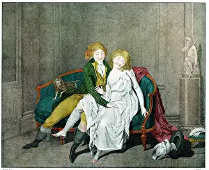 Doves: A Lesson of Conjugal Love by Boilly