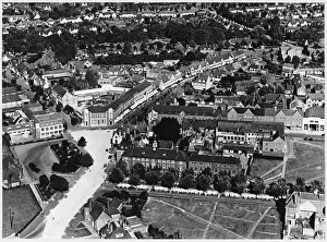 Town & Country Planning: LETCHWORTH/AERIAL C1930