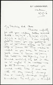 Letterhead: Letter from Albert Auerbach from Camp Wardan, Egypt, WW1