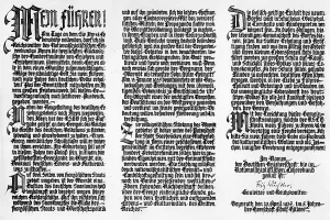 Homage: Letter of congratulations to Adolf Hitler, 1937