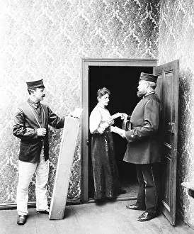Parcel: Letter delivery in Berlin, 1897
