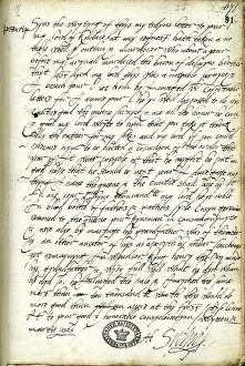 1565: Letter from Henry Sydney