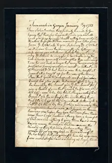 Sowerby: Letter to Mrs Reynolds
