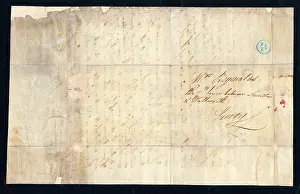Sowerby: Letter to Mrs Reynolds