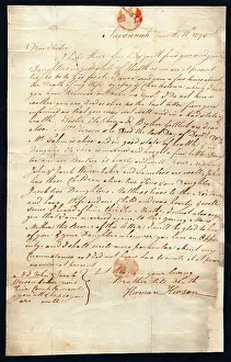 Sowerby: Letter to Mrs Reynolds