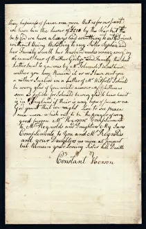 Sowerby: Letter to Mrs Reynolds