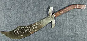 Omer: Letter opener Engraved St Omer
