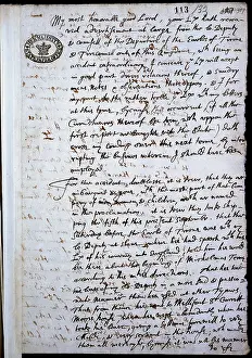 1607: Letter from Sir John Davies