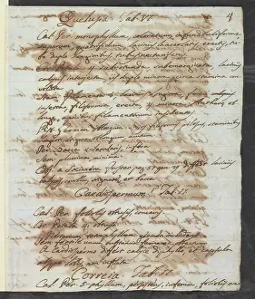 Minas: Letter from Vandelli, Domenico