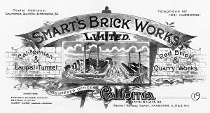 Letterhead, Smart's Brick Works, Harborne, Birmingham