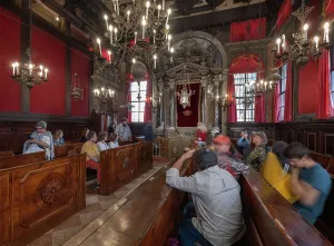 Scuola: Levantine Synagogue, Venice, Italy
