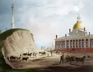 Leveling of Beacon Hill, 1811