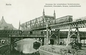 Hochbahn: Three levels of Transportation - Berlin, Germany