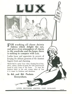 Woollens: Lever Brothers Advertisement, Lux