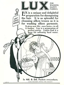 Woollens: Lever Brothers Advertisement, Lux