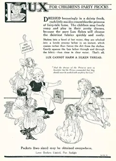 Beneficial: Lever Brothers Lux Advertisement